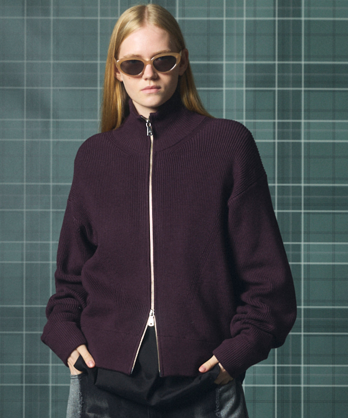 C/A Prime-Over Drivers Zip Knit