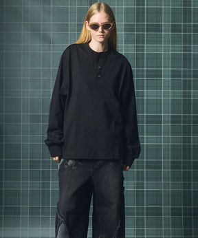 Airy Striped Gabardine Prime-Over Short-sleeved Shirt