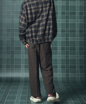 [26AW PRE-ORDER] Butcher fabric prime wide one tuck slacks