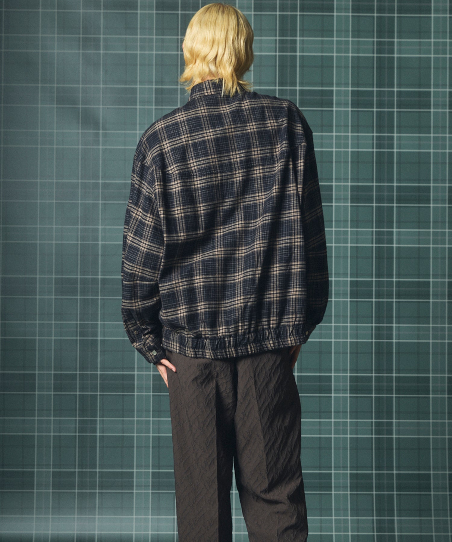 【Italian Dead Stock Fabric】Prime-Over Regular Collar Long Sleeve Shirt