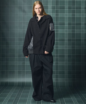 【26AW PRE-ORDER】MA-1ドッキングプライムオーバーロングスリーブシャツ