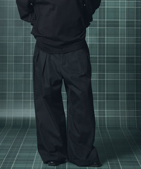 [26AW PRE-ORDER] Banana Curve Silhouette Prime-Wide Cargo Trousers