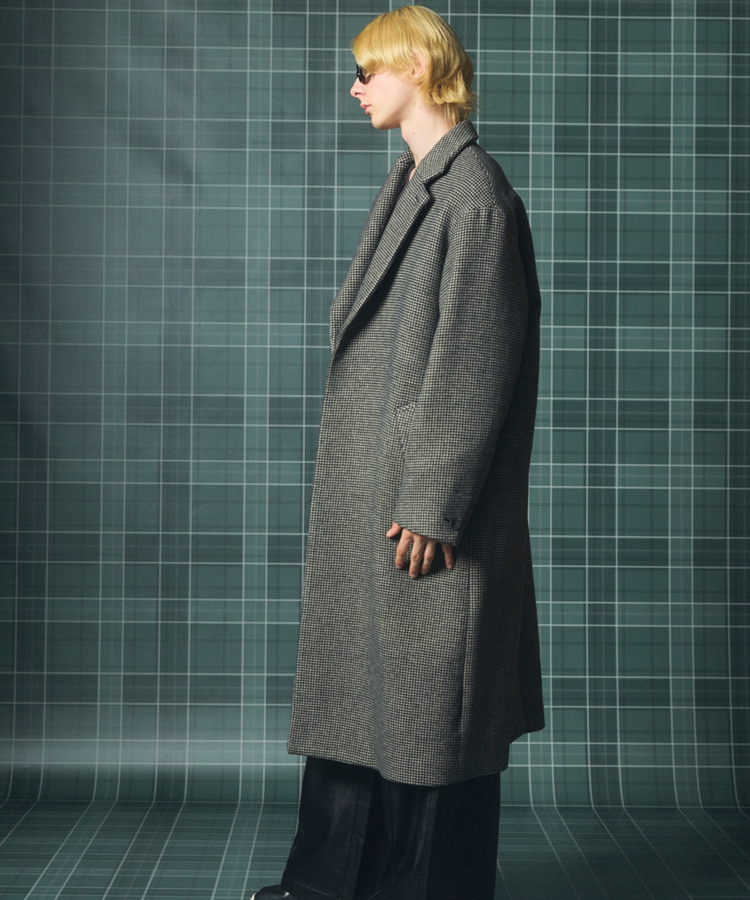 [26AW PRE-ORDER] [Italian dead stock fabric] Prime over regular collar shirt coat