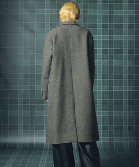 [26AW PRE-ORDER] [Italian dead stock fabric] Prime over regular collar shirt coat