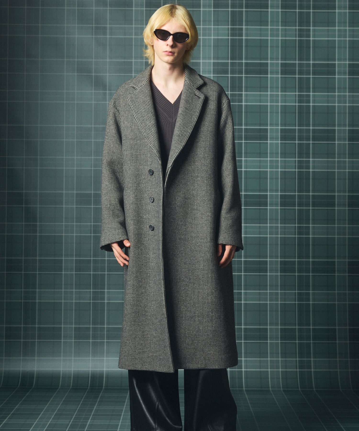 [26AW PRE-ORDER] [Italian dead stock fabric] Prime over regular collar shirt coat