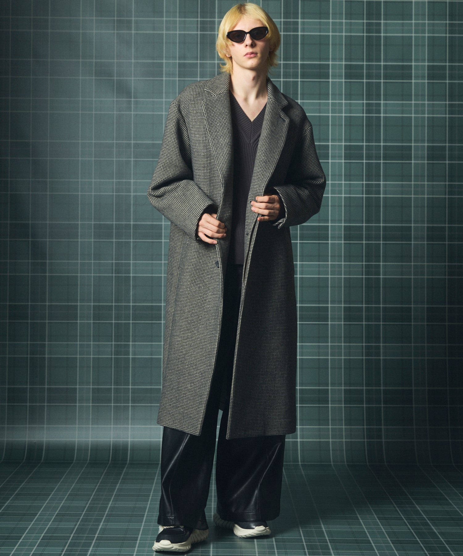 [26AW PRE-ORDER] [Italian dead stock fabric] Prime over regular collar shirt coat