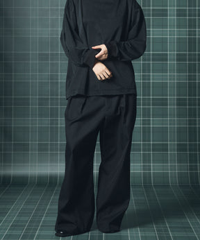 [26AW PRE-ORDER] Banana Curve Silhouette Prime-Wide Cargo Trousers