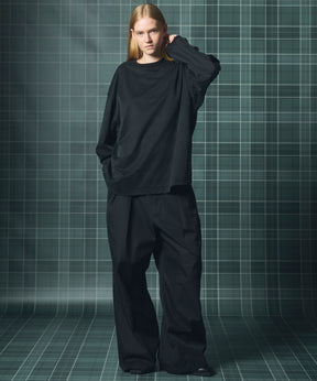 [26AW PRE-ORDER] Banana Curve Silhouette Prime-Wide Cargo Trousers