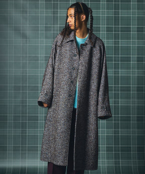 【26AW PRE-ORDER】【Italian Dead Stock Fabric】プライムオーバーステンカラーコート