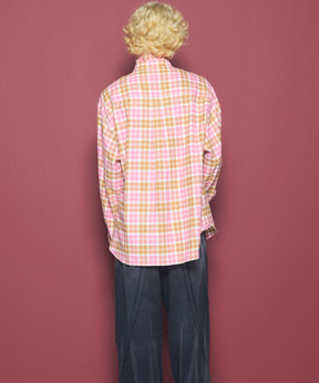 [26AW PRE-ORDER] [Italian dead stock fabric] Prime over regular collar shirt coat