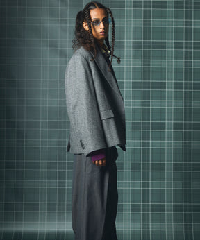 【Italian Dead Stock Fabric】Prime-Over Regular Collar Long Sleeve Shirt