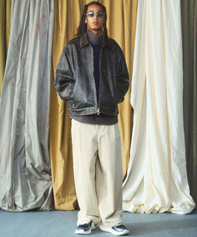 【26AW PRE-ORDER】カラースイッチングアクリルウールポンチプライムオーバーモックネックスウェット