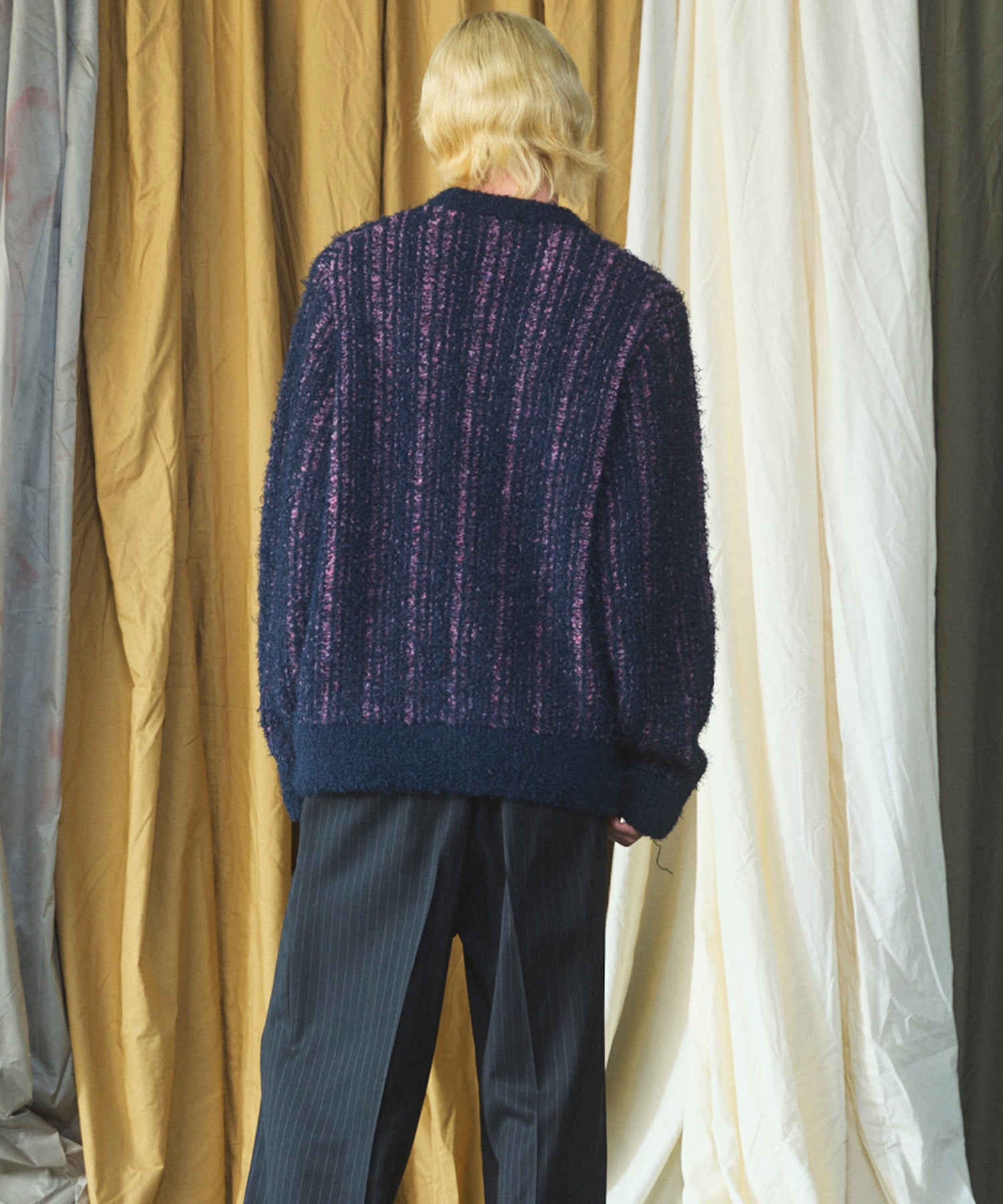 【26SS PRE-ORDER】Airy Striped Gabardine Prime-Over Short-sleeved Shirt