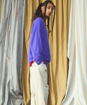 Airy Striped Gabardine Prime-Over Short-sleeved Shirt