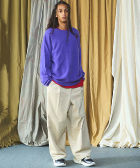 Wide-Wale Corduroy One-Tuck Pants