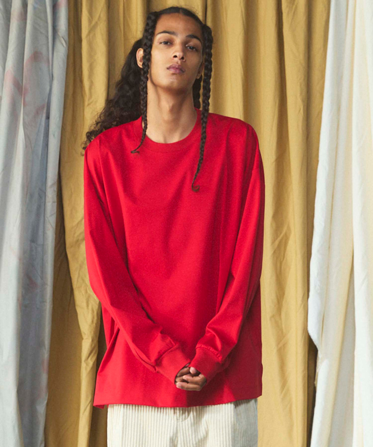 Smashing Punch Prime-Over Crew Neck Long Sleeve T-Shirt