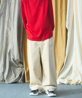 Wide-Wale Corduroy One-Tuck Pants