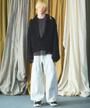 Three-Dimensional Cutting Denim Pants
