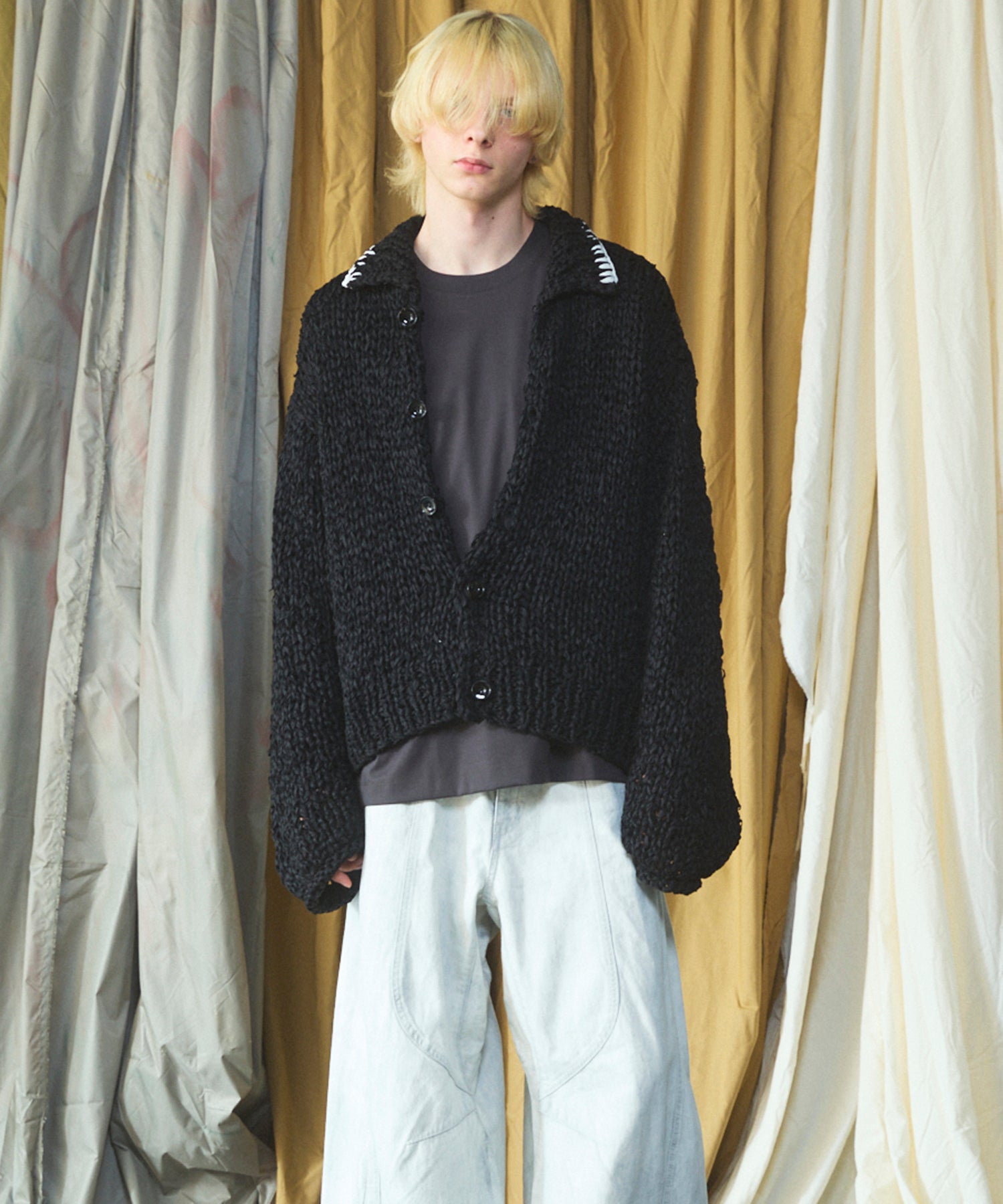 【26SS PRE-ORDER】Airy Striped Gabardine Prime-Over Short-sleeved Shirt