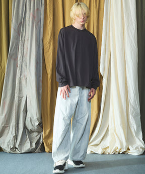 Three-Dimensional Cutting Denim Pants