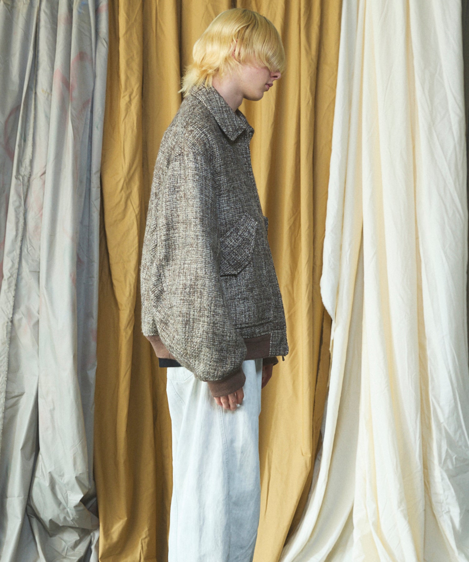 【26AW PRE-ORDER】【Italian Dead Stock Fabric】プライムオーバーA-2フライトブルゾン