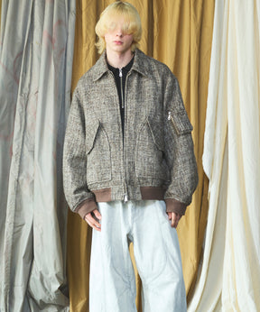 【26AW PRE-ORDER】【Italian Dead Stock Fabric】プライムオーバーA-2フライトブルゾン