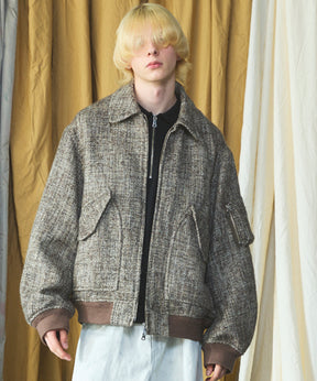 【26AW PRE-ORDER】【Italian Dead Stock Fabric】プライムオーバーA-2フライトブルゾン