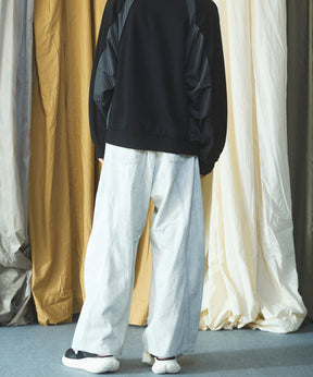 Three-Dimensional Cutting Denim Pants