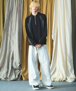 Three-Dimensional Cutting Denim Pants