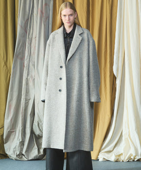 [26AW PRE-ORDER] [Italian dead stock fabric] Prime over regular collar shirt coat