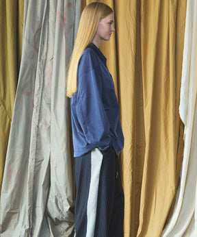 【26AW PRE-ORDER】フィブリルキュプラプライムオーバーロングスリーブポロシャツ