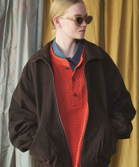 Dress-Fit Sheep Leather Double Rider Jacket