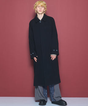【26AW PRE-ORDER】【Italian Dead Stock Fabric】プライムオーバーステンカラーコート