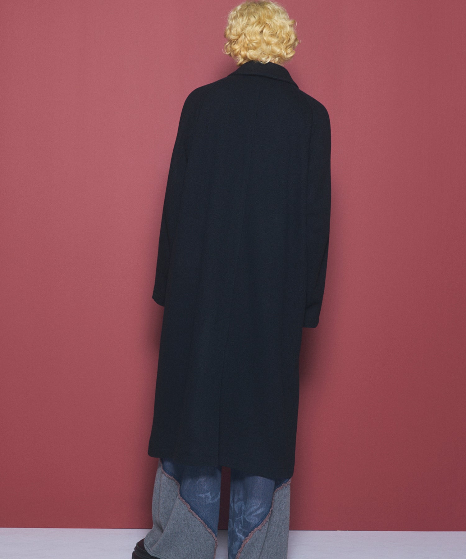 【26AW PRE-ORDER】【Italian Dead Stock Fabric】プライムオーバーステンカラーコート