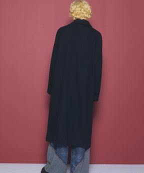 【26AW PRE-ORDER】【Italian Dead Stock Fabric】プライムオーバーステンカラーコート