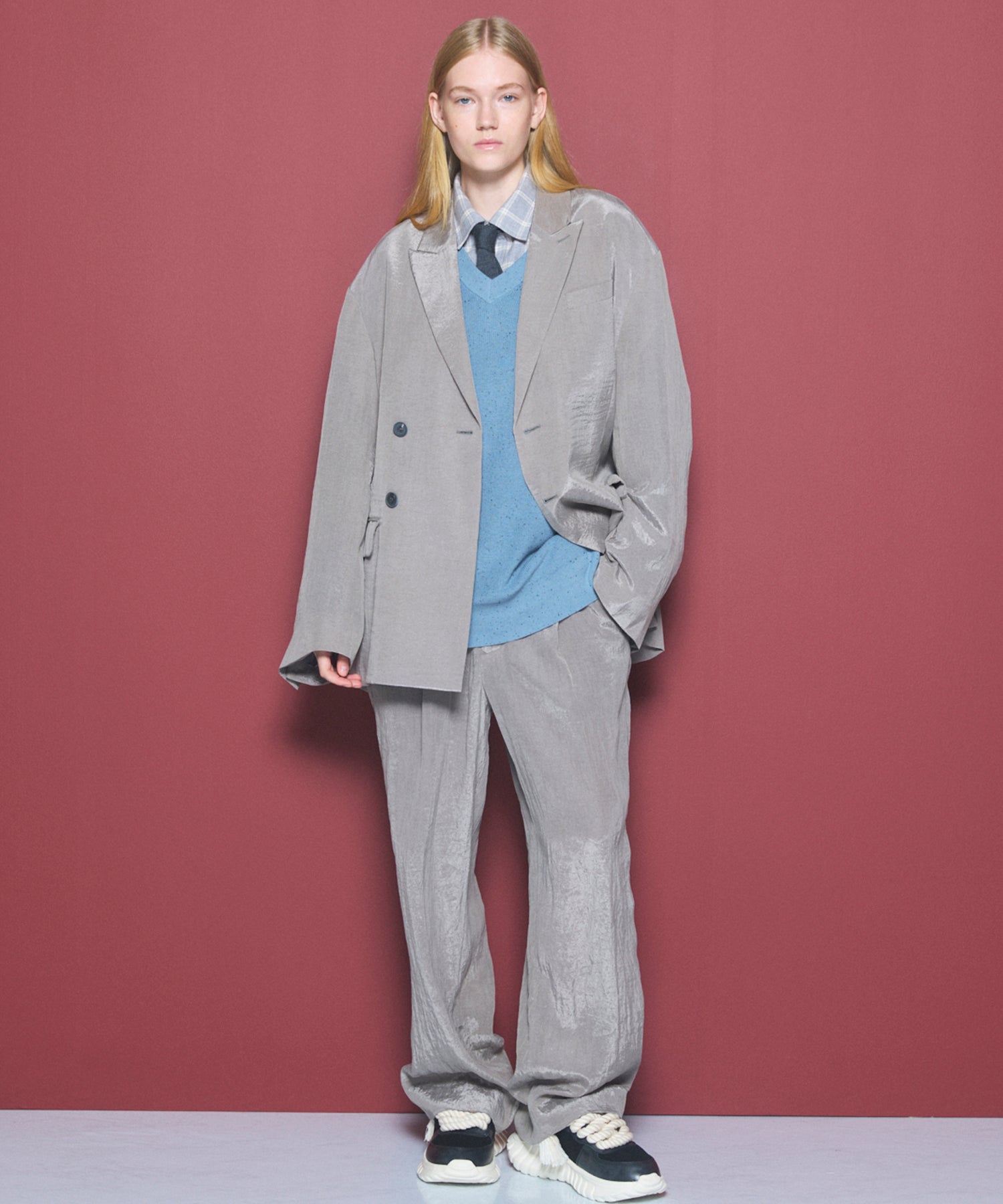 【26AW PRE-ORDER】Banana Curve Silhouette Prime-Wide Cargo Trousers