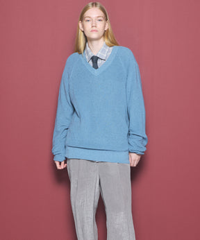Airy Striped Gabardine Prime-Over Short-sleeved Shirt