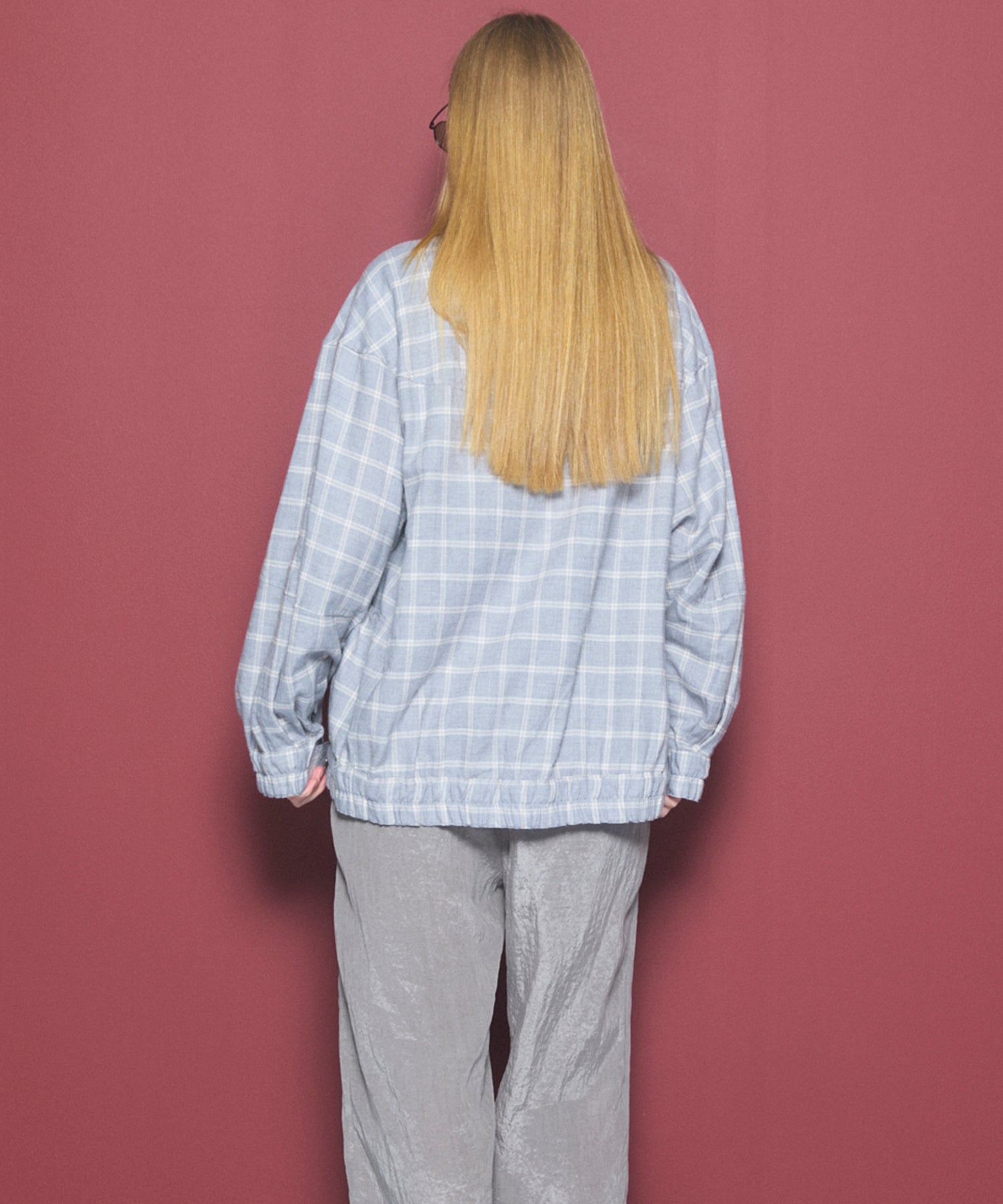 【Italian Dead Stock Fabric】Prime-Over Regular Collar Long Sleeve Shirt