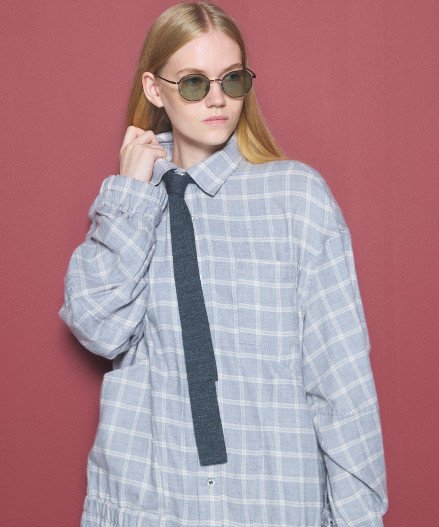 wool knit tie
