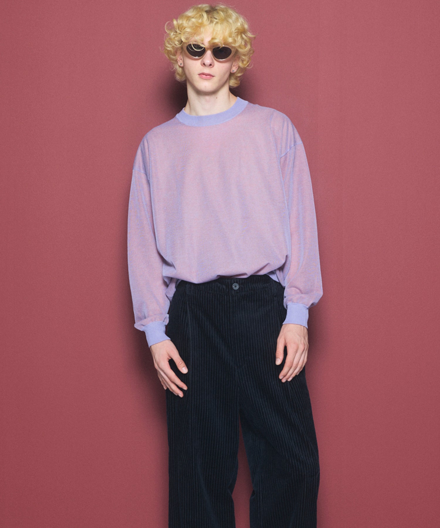 [26SS PRE-ORDER] Airy Striped Gabardine Prime-Over Short-sleeved Shirt