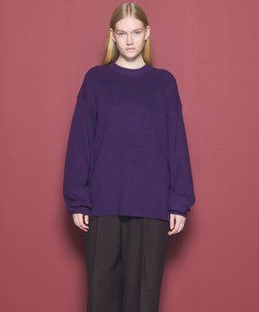 C/A Prime-Over Pullover Crew Neck Knit