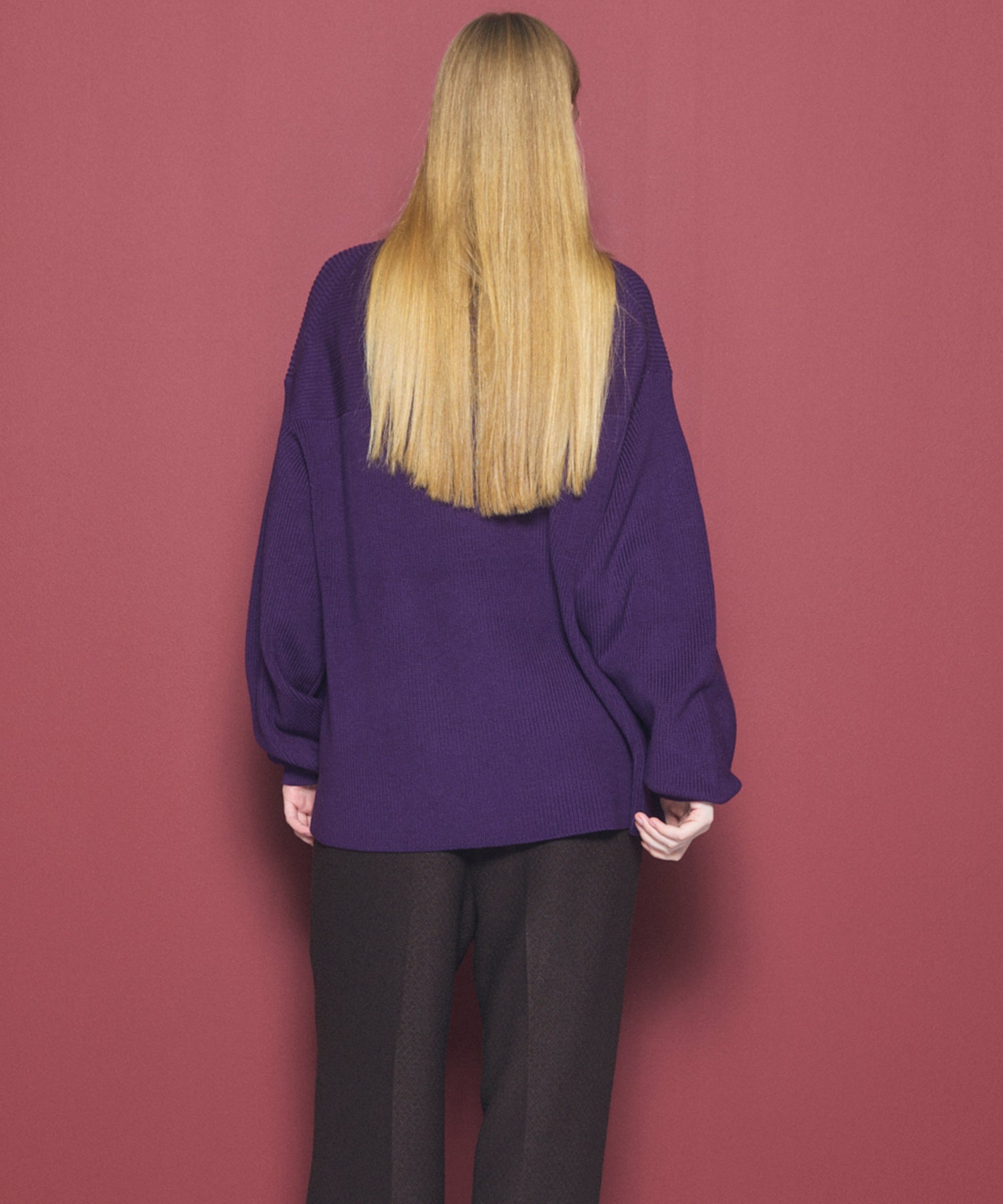 C/A Prime-Over Pullover Crew Neck Knit