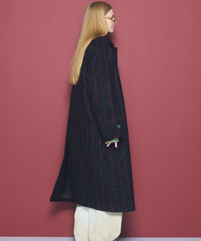 【26AW PRE-ORDER】【Italian Dead Stock Fabric】プライムオーバーステンカラーコート
