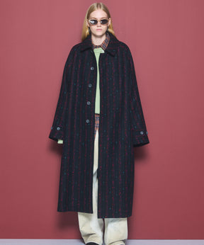 【26AW PRE-ORDER】【Italian Dead Stock Fabric】プライムオーバーステンカラーコート