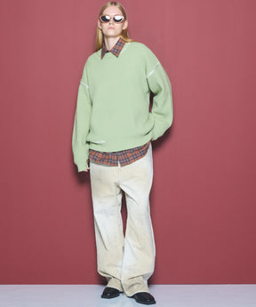 [26AW PRE-ORDER] [Italian dead stock fabric] Prime over regular collar shirt coat