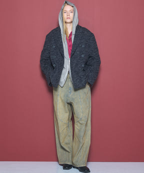 Three-Dimensional Cutting Denim Pants