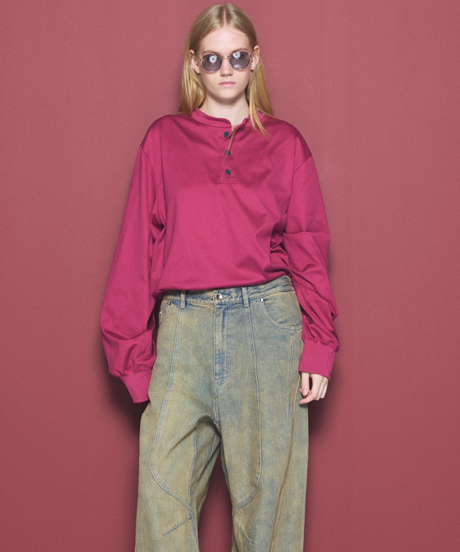 Airy Striped Gabardine Prime-Over Short-sleeved Shirt