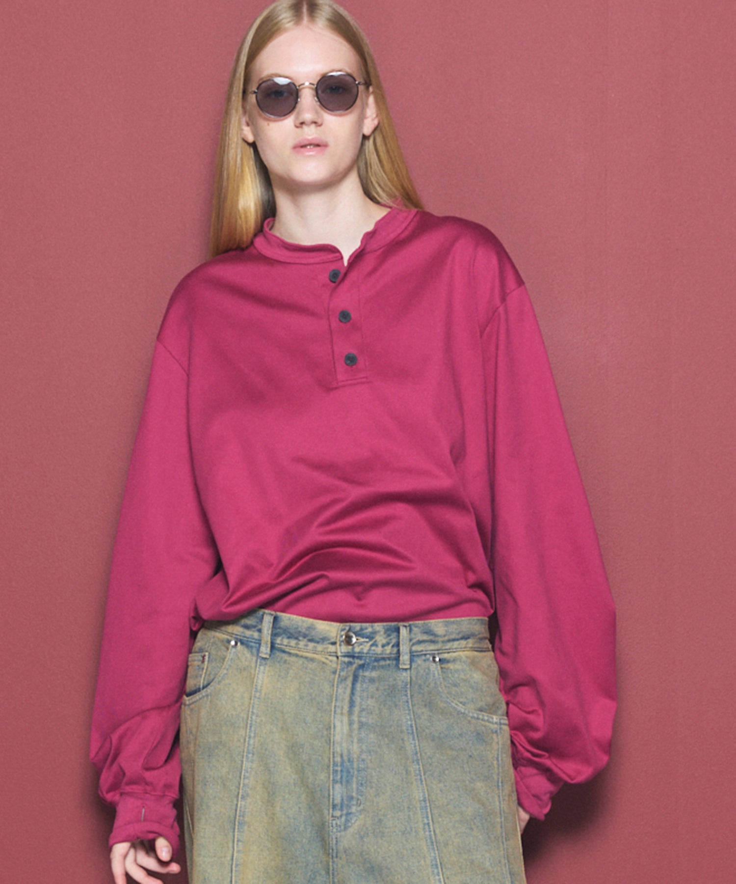 Airy Striped Gabardine Prime-Over Short-sleeved Shirt