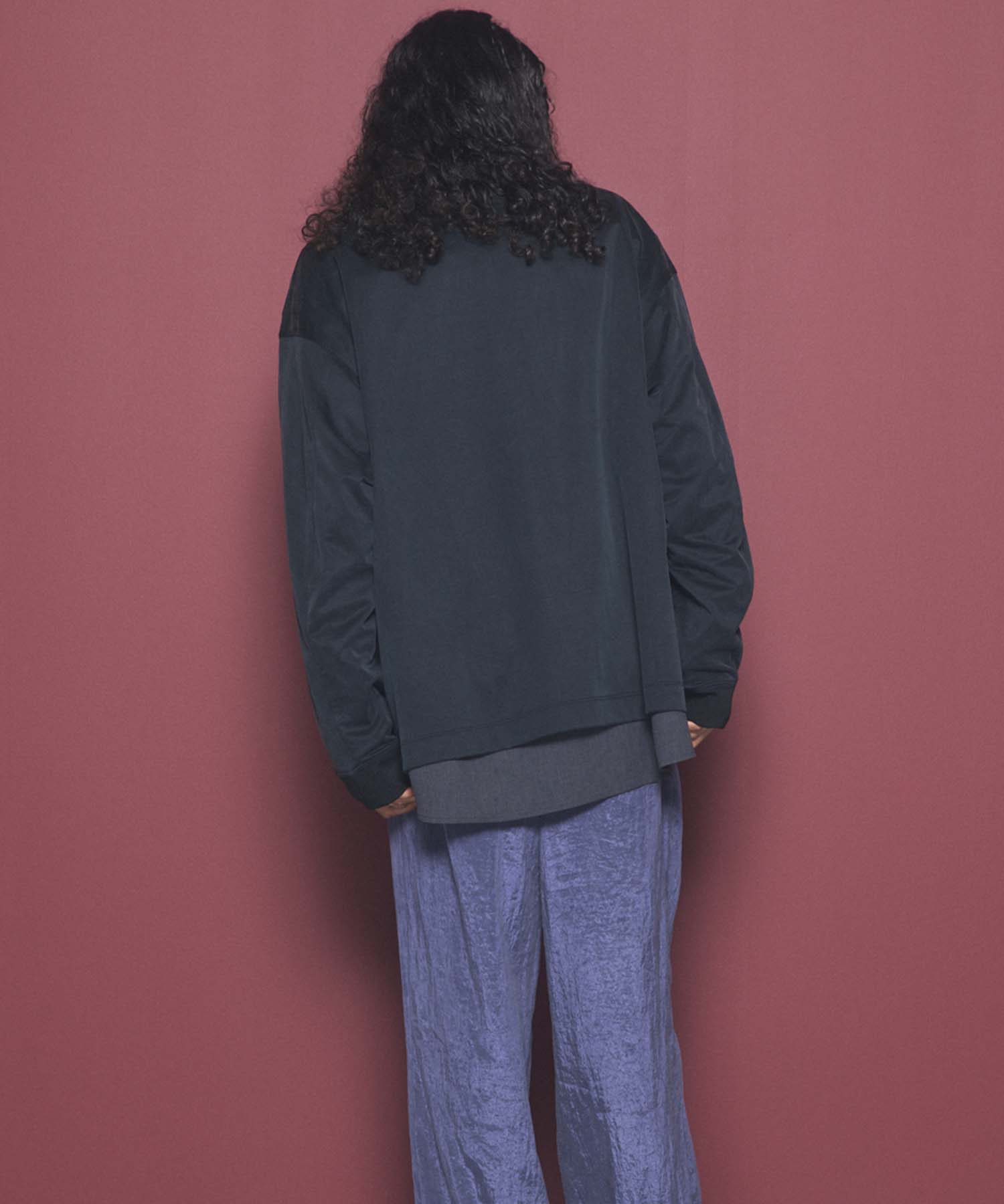 【26AW PRE-ORDER】フィブリルキュプラプライムオーバーロングスリーブポロシャツ