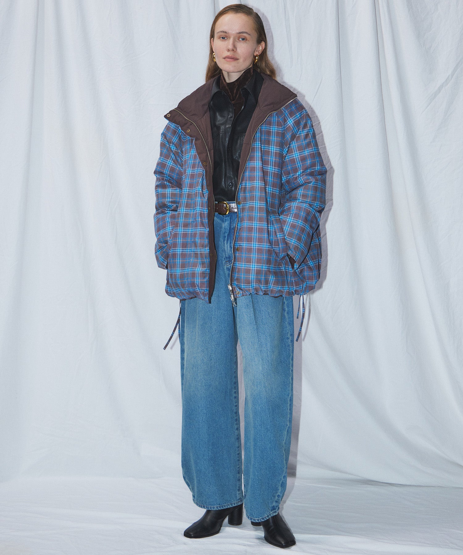 Multi-Pattern Reversible Down Jacket